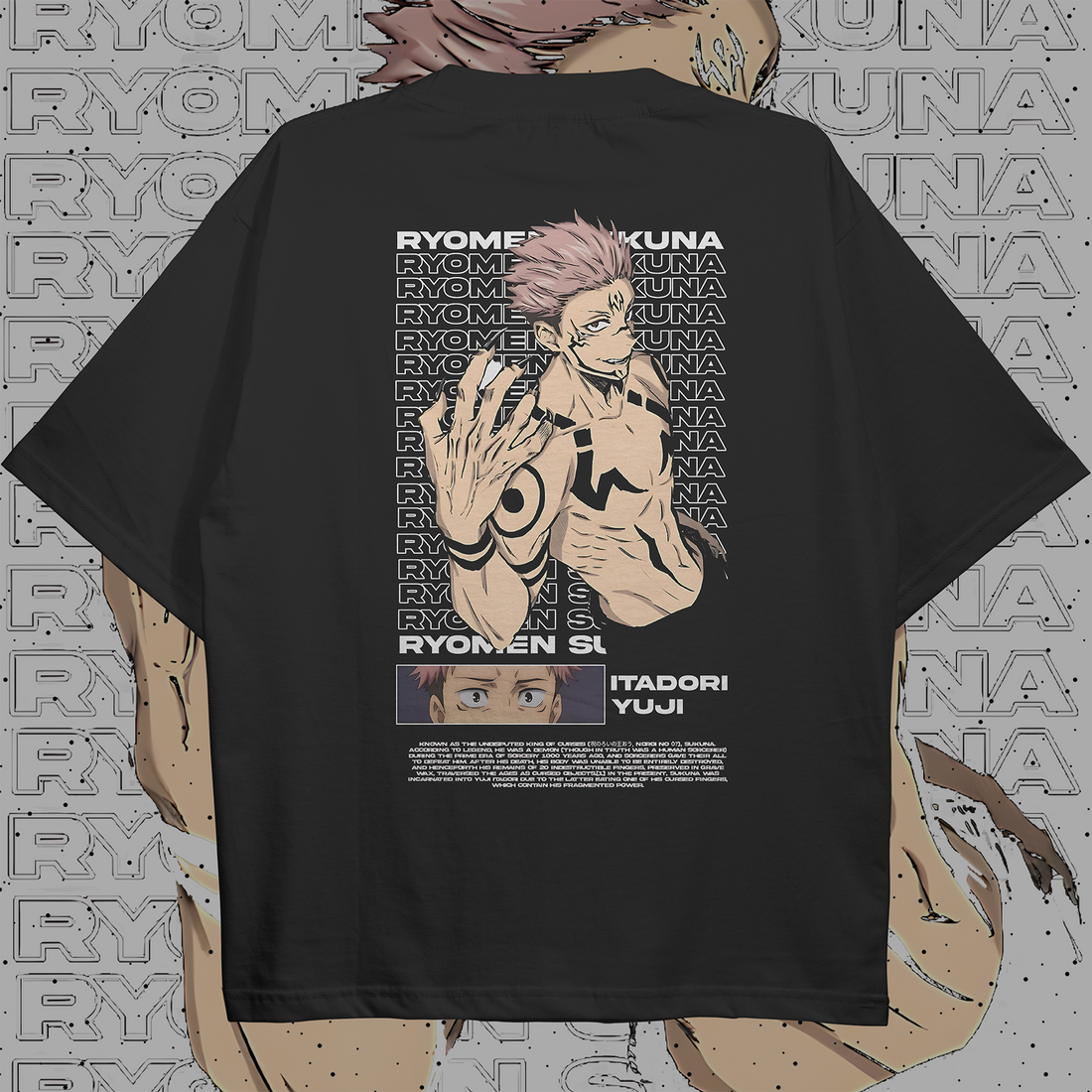 Jujutsu Kaisan Design T-Shirt By Zanfith